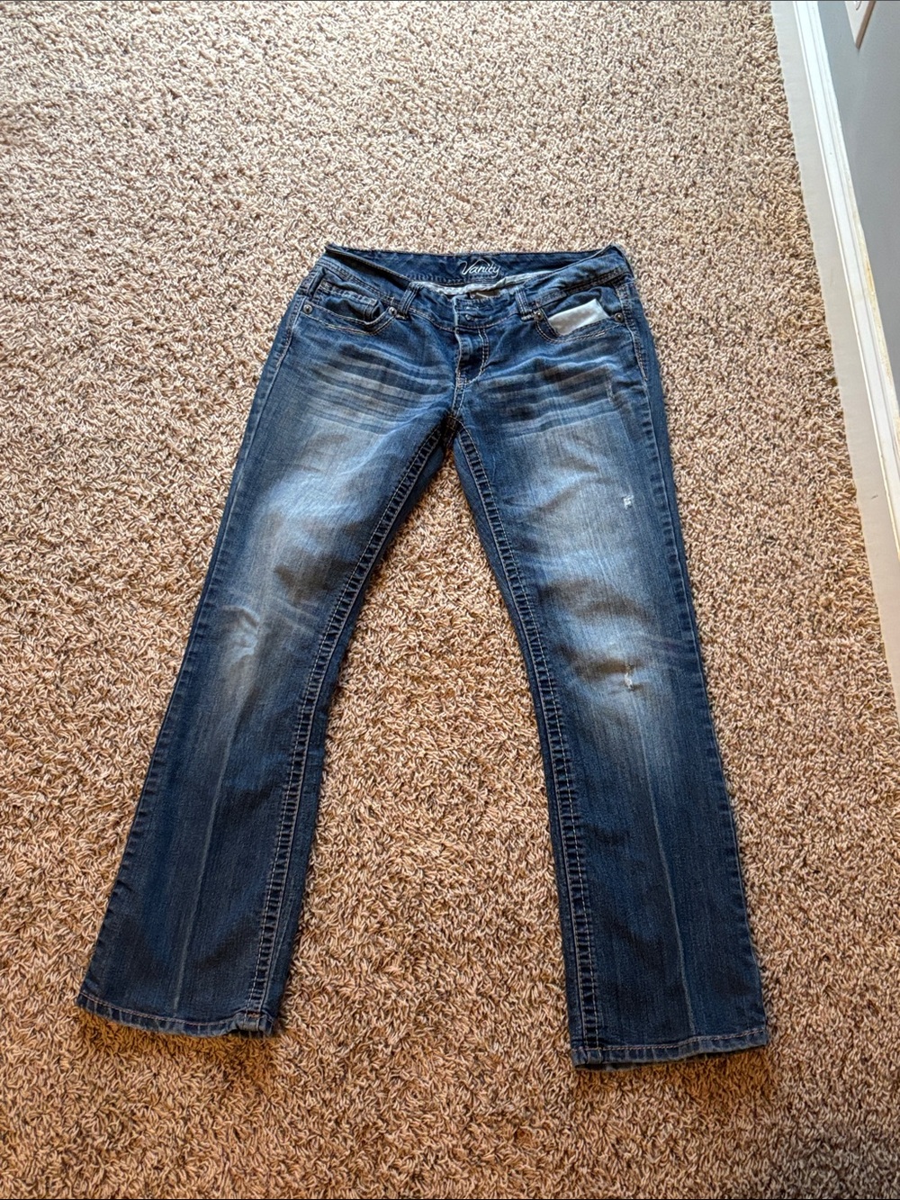Vanity Dark Blue Women's Bootcut Jeans